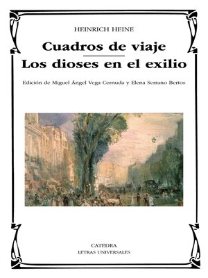 cover image of Cuadros de viaje; Los dioses en el exilio